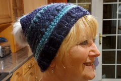 Bead-stitch-beanie